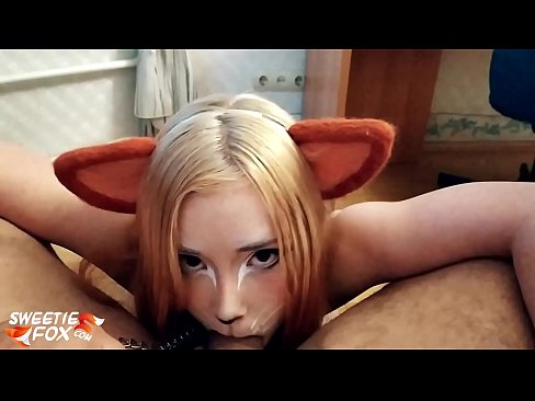 ❤️ Кицунэ заглотить хуй и сперма в рот ❤️ Порно видео на сайте videolucrativo.top ❤